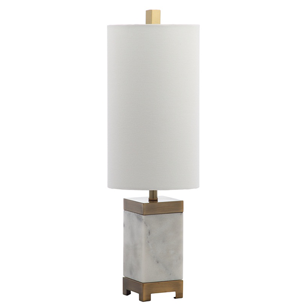 Мини-мраморная металлическая настольная лампа для шведского стола Поставщики