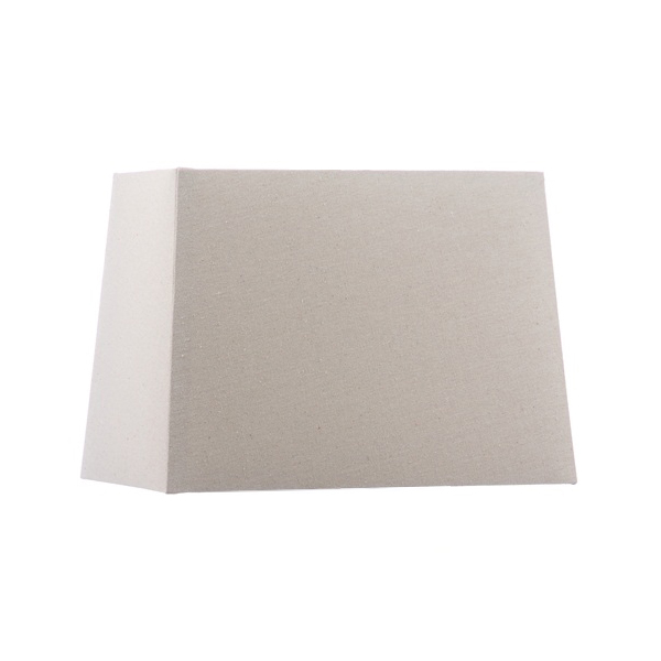 Quality White Linen Rectangle Lampshade 